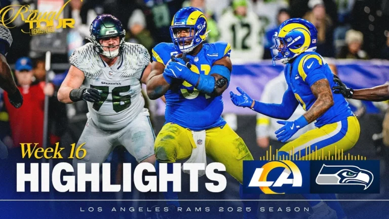 Rams’ Top Plays vs. Seahawks In Week 16: Kobie Turner’s INT, Terrance Ferguson’s TD & More