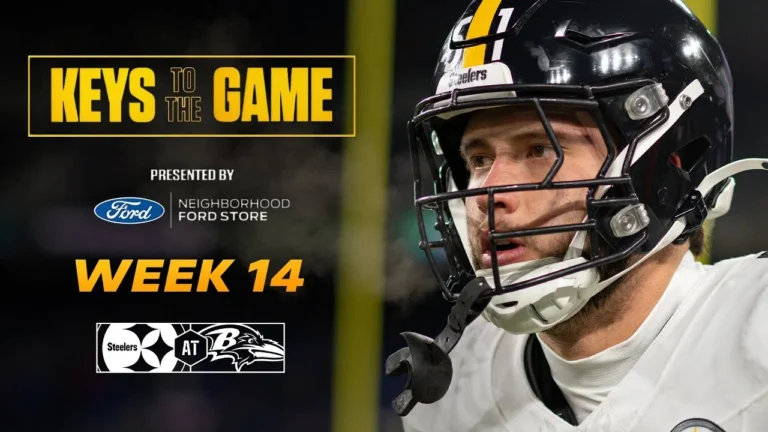 Coach Mike Tomlin’s keys to winning the game against the Baltimore Ravens Pittsburgh Steelers