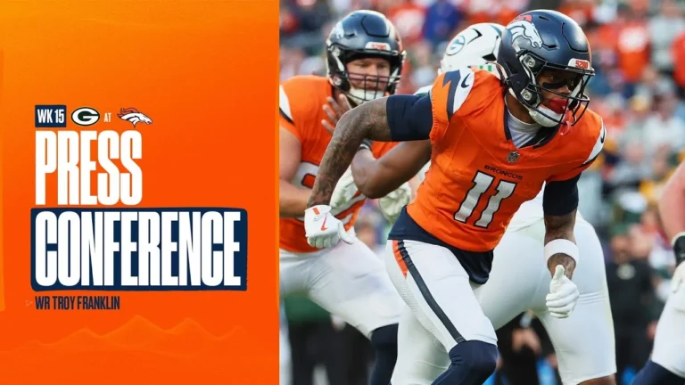 WR Troy Franklin on Broncos’ receivers approach to their opportunities: ‘We stay ready’