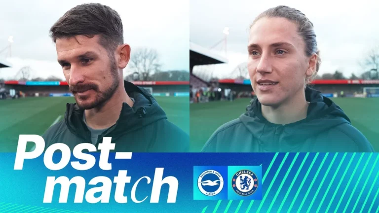 POST-MATCH Vidosic & Symonds Brighton v Chelsea