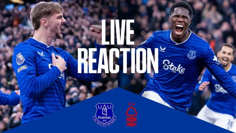 EVERTON v NOTTINGHAM FOREST Live post-match reaction from Hill Dickinson Stadium