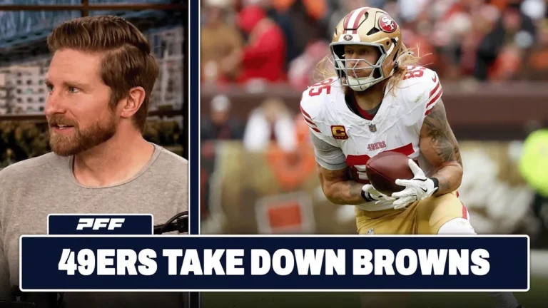 San Francisco 49ers vs. Cleveland Browns Review PFF Grade Release Show