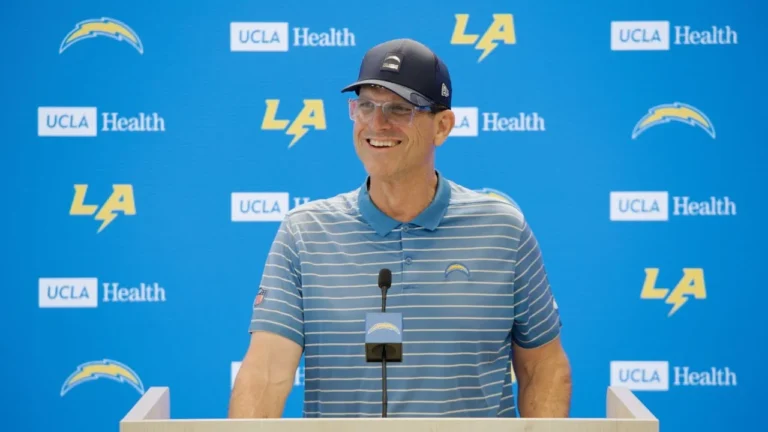 Jim Harbaugh On Justin Herbert Update LA Chargers