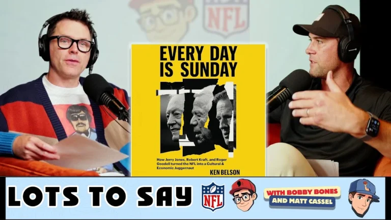 Episode 57 with Author & Journalist Ken Belson Lots to Say