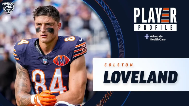 Colston Loveland Player Profile Chicago Bears