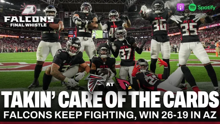 How the Falcons hung on to beat the Cardinals in Bijan Robinson’s AZ homecoming Final Whistle