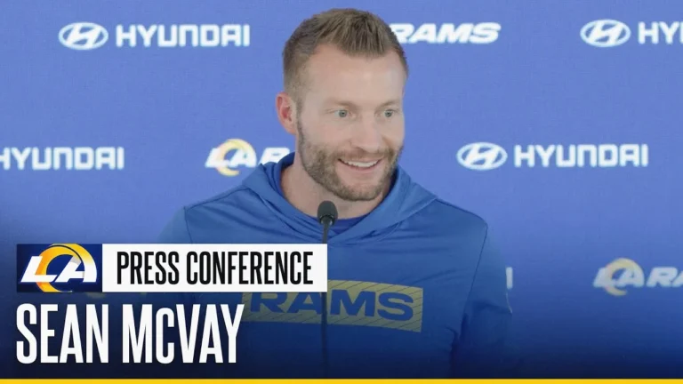 Sean McVay On Davante Adams’ Injury Update, Tutu Atwell’s Game Status & Byron Young’s Consistency