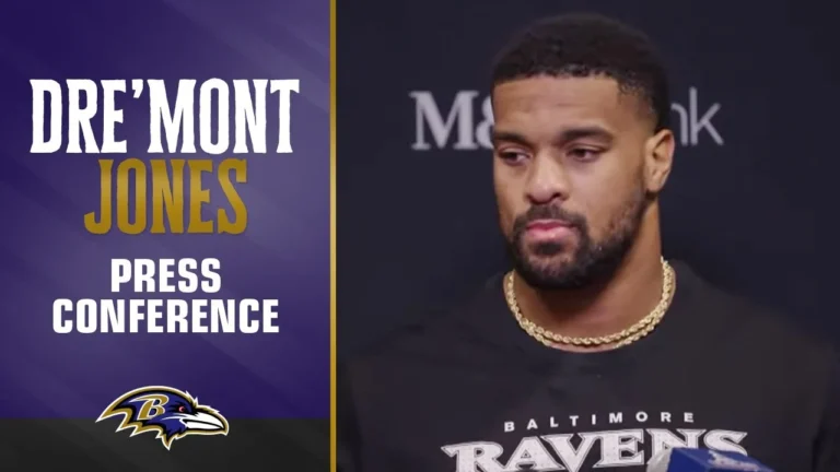 Dre’Mont Jones on Shutting Out the Bengals Baltimore Ravens