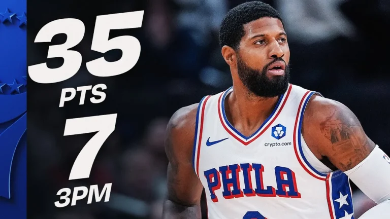Paul George Drops A Season-High 35 PTS In ATL December 14, 2025