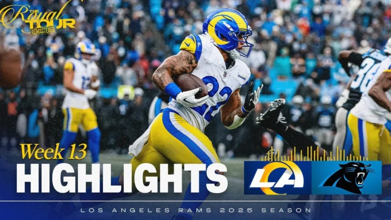 Rams Top Highlights vs. Panthers: Blake Corum’s Big Gains, Puka Nacua’s One-Handed Catch & More