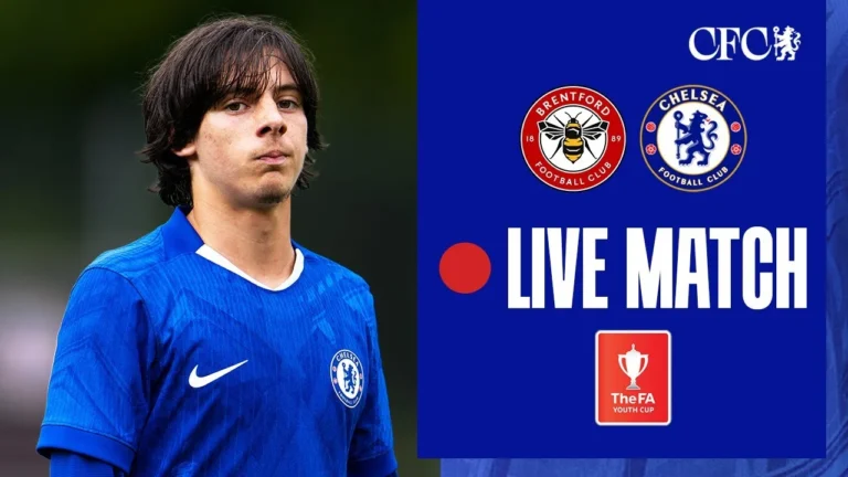LIVE MATCH: Brentford U18 vs Chelsea U18 FA Youth Cup 16 12 25 CFC 25 26