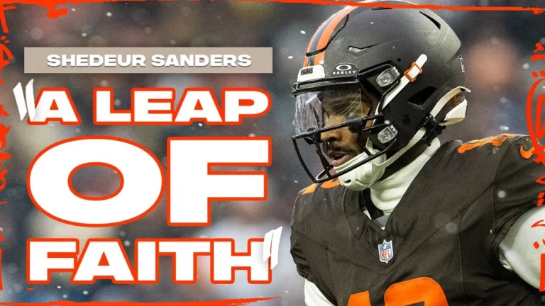 Shedeur Sanders Press Conference: A leap of faith