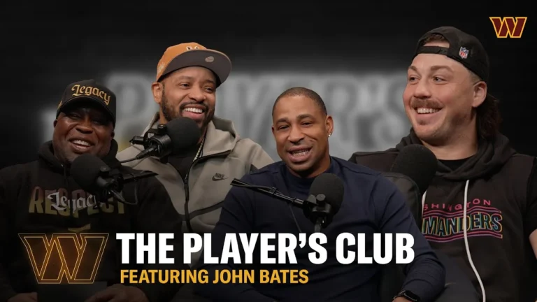 Commanders’ John Bates: I’m Ready to Go at Any Moment The Player’s Club