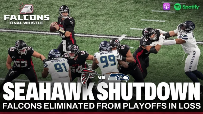 Falcons officially eliminated from playoffs after 37-9 loss to Seahawks Final Whistle