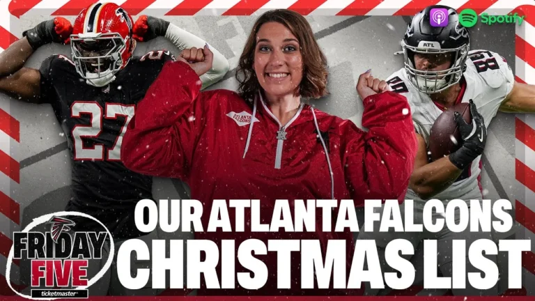What’s on our Falcons Christmas list?? Plus James Pearce Jr’s case for DROY Friday Five