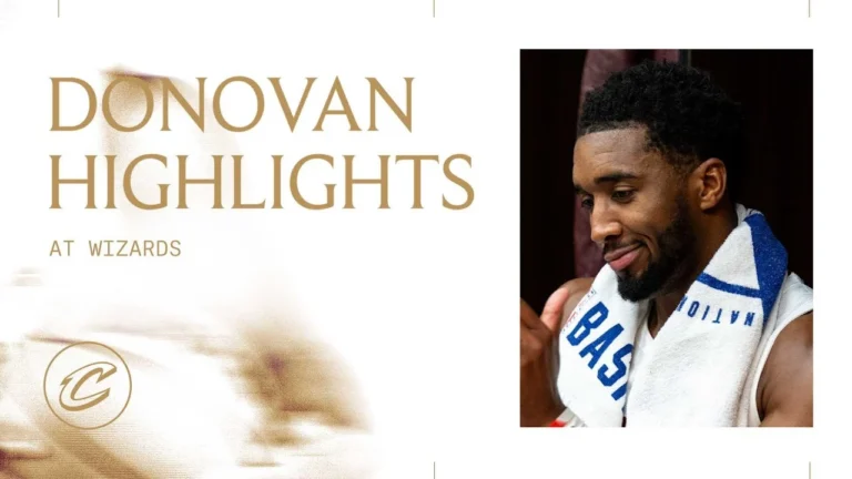 Cavs at Wizards Donovan Mitchell Highlights 12.12.2025