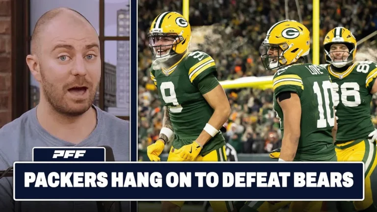 Chicago Bears vs. Green Bay Packers Review PFF Grade Release Show