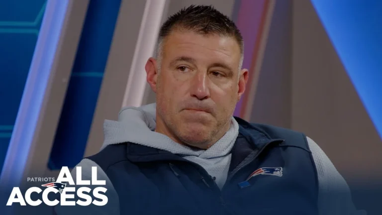 Mike Vrabel Reflects on the Bills Game & Looks Ahead Towards Baltimore in Prime Time Patriots