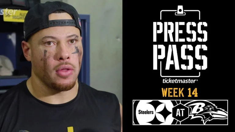 Highsmith, Porter Jr., Austin III Media Availabilities (Week 14 at Ravens) Pittsburgh Steelers