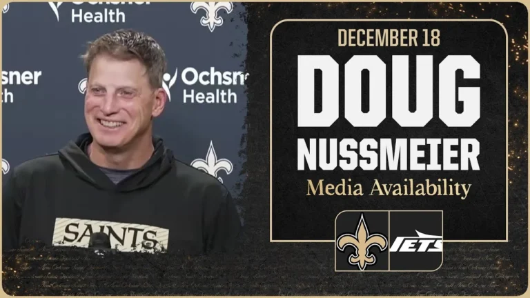 Doug Nussmeier on RB room, Jets defense New Orleans Saints