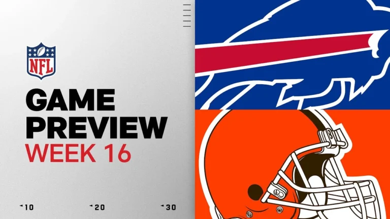 Buffalo Bills vs Cleveland Browns Week 16 Game Preview