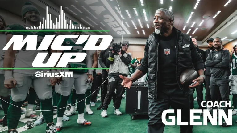 MIC’D UP: Jets Coach Aaron Glenn in Win vs. Atlanta Falcons Mic’d Up The New York Jets NFL