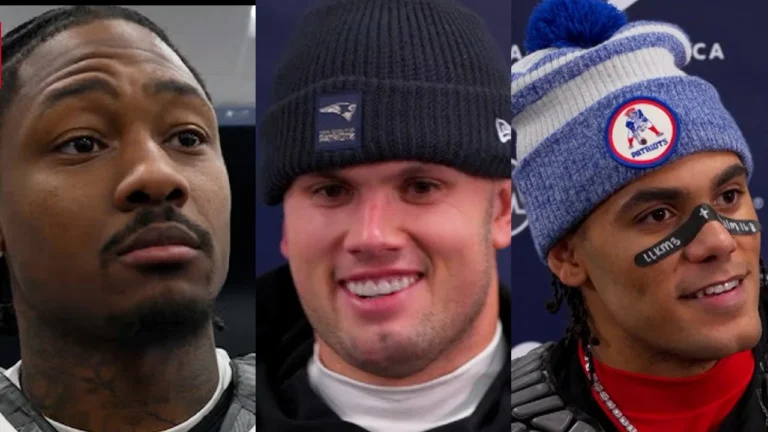 Stefon Diggs, Hunter Henry, Christian Gonzalez & More Address the Media Patriots Press Conference