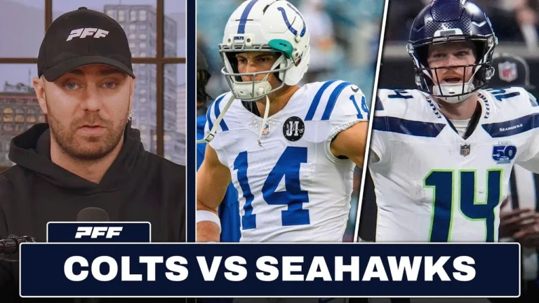 Indianapolis Colts vs. Seattle Seahawks Preview & Prediction PFF
