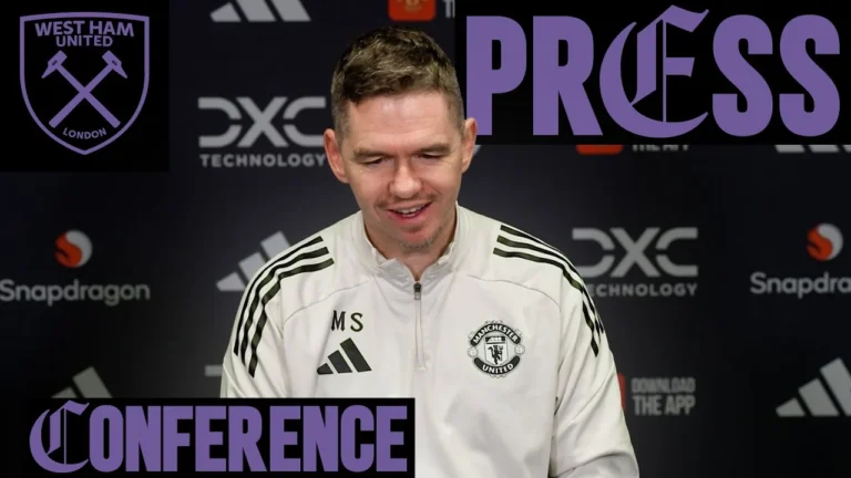 Marc Skinner Pre-West Ham Utd Press Conference