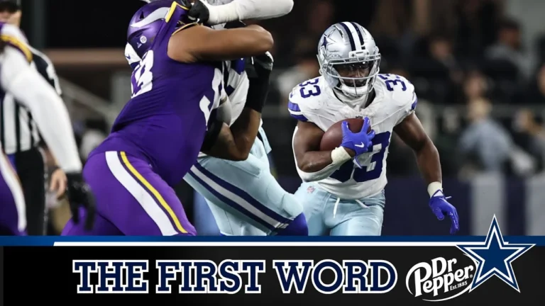 Instant Reaction to Loss to Vikings Dr Pepper First Word