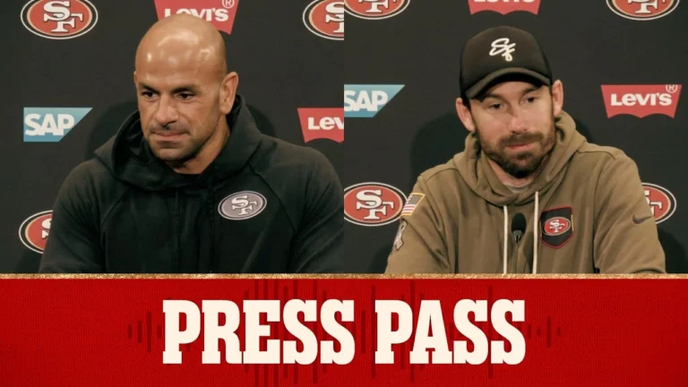 Saleh, Kubiak Discuss Defensive Identity and Purdys Progress 49ers