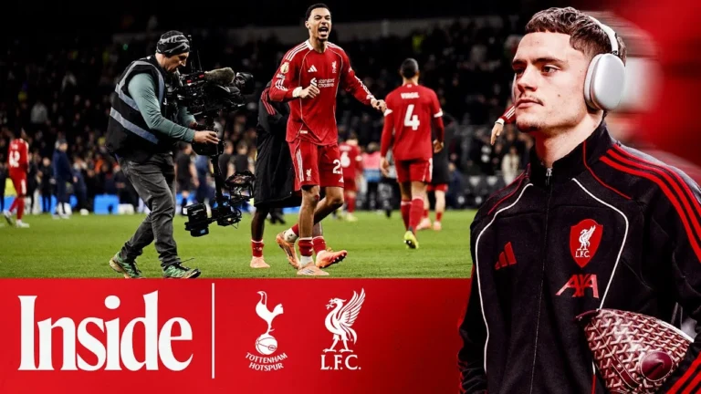 Inside: Brilliant Reds Away End Fan Cam Tottenham 1-2 Liverpool