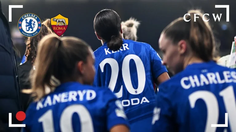 Matchday BTS Chelsea vs Roma CFCW 2025 26