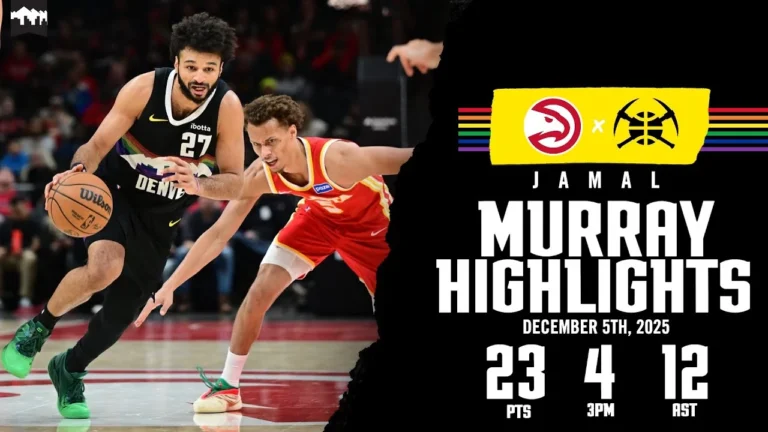 Jamal Murray Highlights vs. ATL 12 5 25