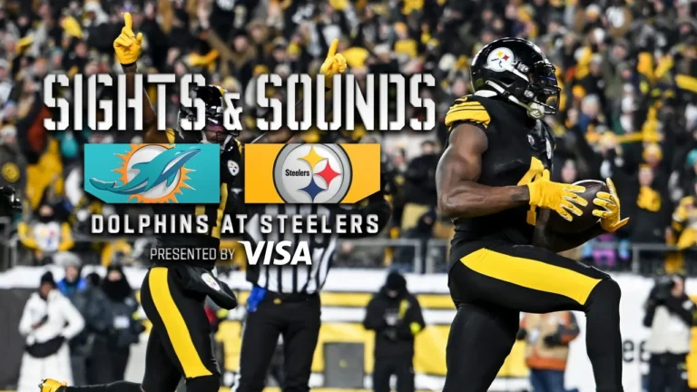 Sights & Sounds: Week 15 Win vs Miami Dolphins Pittsburgh Steelers