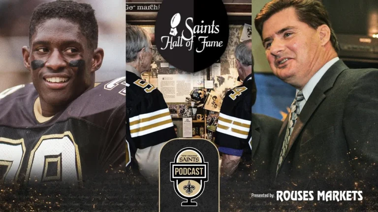 Brett Maxie & Ken Trahan talk Saints Hall of Fame Saints Podcast