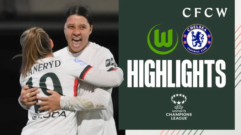 VfL Wolfsburg 1-2 Chelsea Women HIGHLIGHTS UWCL 2025 26