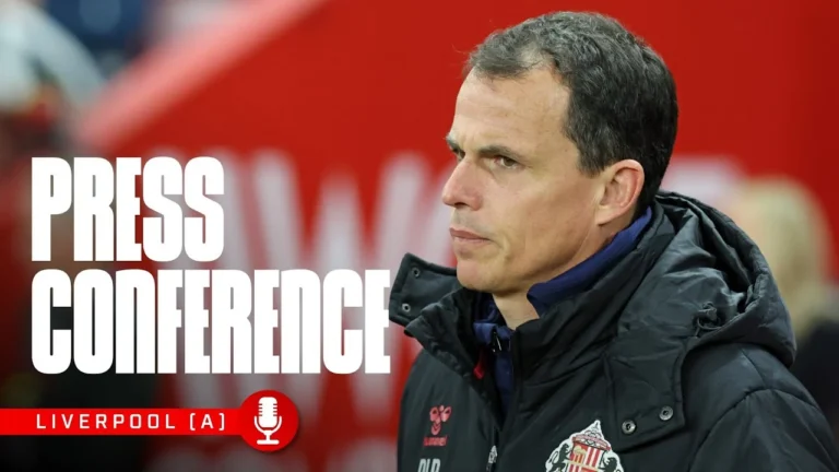 Liverpool vs Sunderland AFC Régis Le Bris’ Premier League Press Conference!
