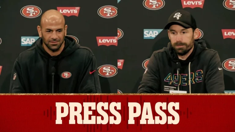 Saleh, Kubiak Break Down Key Matchups, Player Development Ahead of Crucial Week 49ers