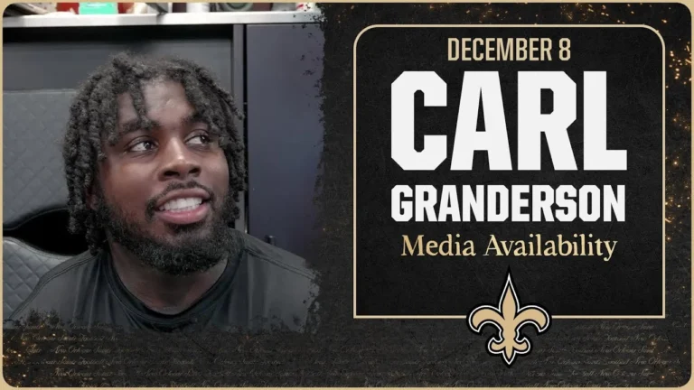 Carl Granderson on 4th down stops, confidence New Orleans Saints