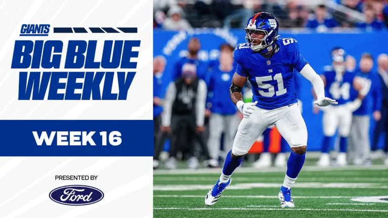 Big Blue Weekly: Previewing Week 16 vs. Vikings New York Giants