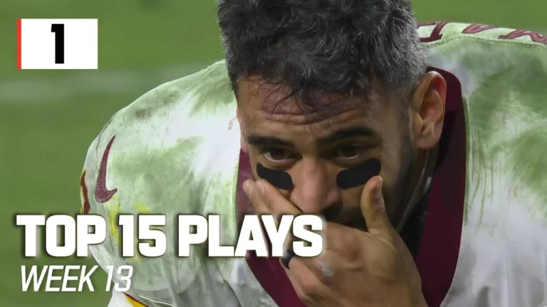 Top 15 Plays of Week 13 2025 NFL Season