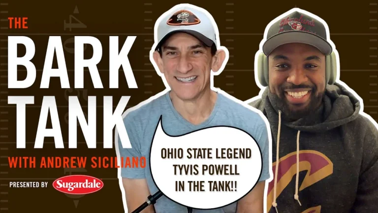Tyvis Powell talks Browns and Ohio State! The Bark Tank