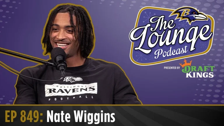 Nate Wiggins Joins The Lounge Baltimore Ravens