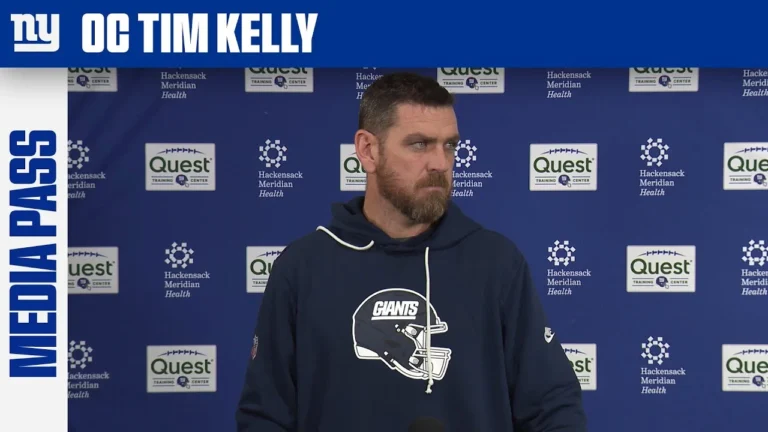 Tim Kelly on Preparing Jaxson Dart New York Giants