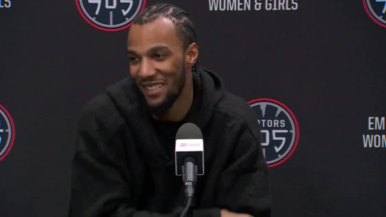 AJ Lawson Post Game vs. Capital City Go-Go December 05, 2025