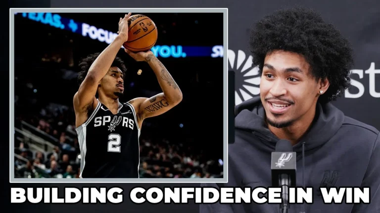 Dylan Harper on Building Confidence in Win vs. Grizzlies