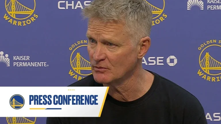 Steve Kerr Recaps Warriors Loss to Suns Dec. 18, 2025