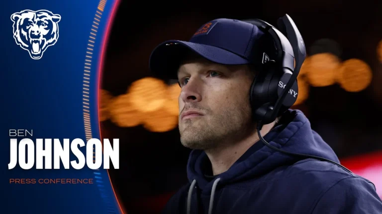 Ben Johnson on OT win over Packers Press Conference