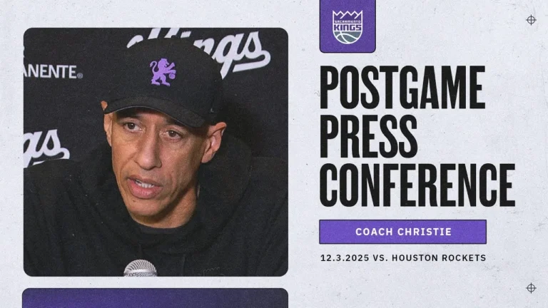 Coach Chrisite Postgame Interview 12.3.2025